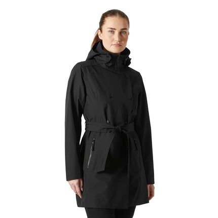Helly Hansen Women's W Welsey II Trench, Black, M