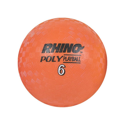 Champion Sports PX6SET Rhino Poly Playground Ball Set, Multicolored, 6" Diameter