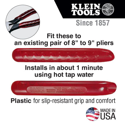 Klein Tools 89 Replacement Handles, Plastic Handle Replacement Set for 8 to 9-Inch Pliers