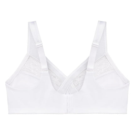 Glamorise MagicLift Minimizer Wirefree Bra 1003 (Women's & Women's Plus) White