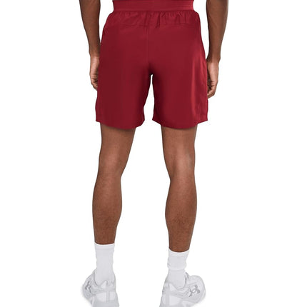 Under Armour Men's Launch Run 7 Inch Unlined Shorts, (625) Cardinal/Cardinal/White, XX-Large