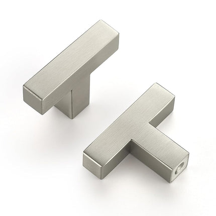 25 Pack Brushed Nickel Cabinet Knobs 2 Inch - Silv