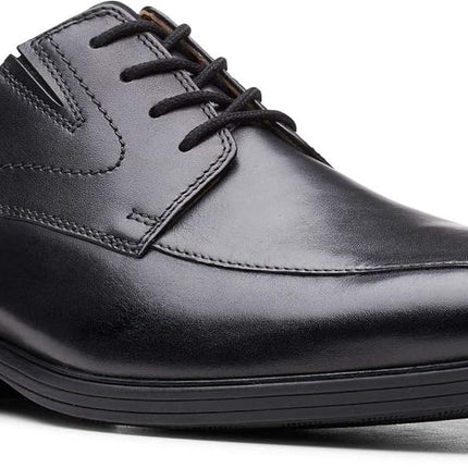 Clarks Men's Whiddon Pace Oxford, Black Leather, 6.5 UK