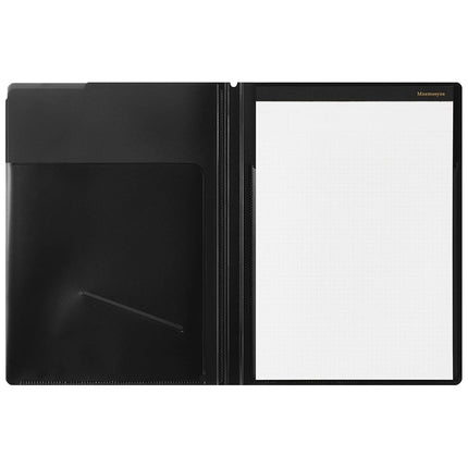 MNEMOSYNE HN187FA A4 Notebook with Folder,Black