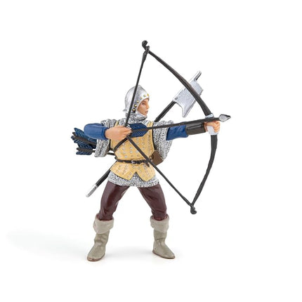 Papo Realistic Blue Archer Figurine Toy, Fantasy Collection, Kids Ages 3+