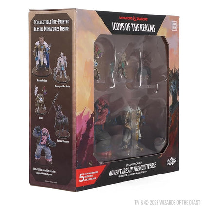 WizKids D&D Icons of The Realms: Planescape: Adventures in The Multiverse - Limited Edition Boxed Set Dungeons and Dragons Miniatures | Painted