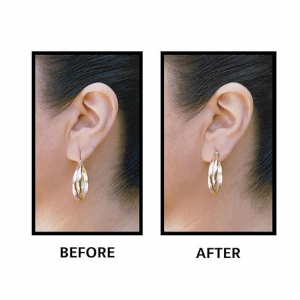 Lobe Wonder - The ORIGINAL Ear Lobe Support Patch for Pierced Ears - Eliminates the Look of Torn or Stretched Piercings - Protects Healthy Ear Lobes from Tearing - 60 Patches - Clear & Latex-Free