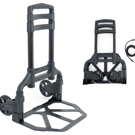 Rockville GigMate DJ/Musician Aluminum Trolley Tra