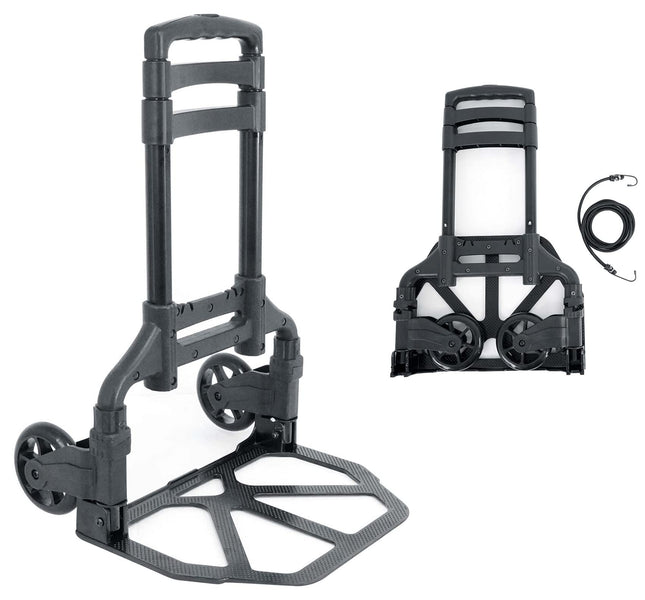 Rockville GigMate DJ/Musician Aluminum Trolley Tra