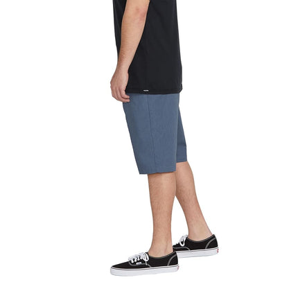 Volcom Men's Vmonty Chino Shorts, Heather Blue, 28