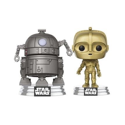 Funko Pop! Disney: Star Wars Concept - C-3PO & R2-