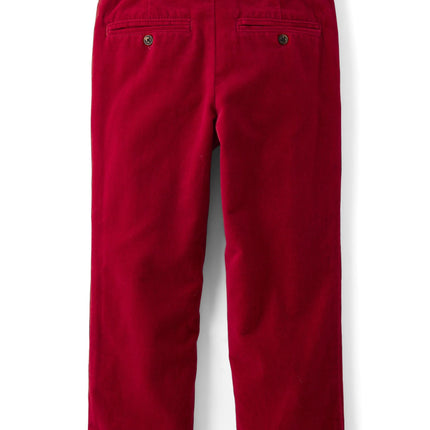 Gymboree Boys' and Toddler Dress Pants, Salsa Red, 12