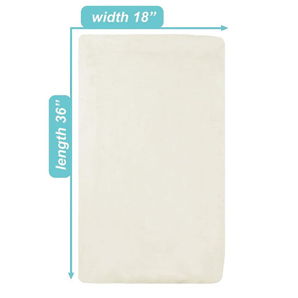 TL Care 100% Natural Cotton Value Jersey Knit Fitted Cradle Sheet, Ecru, Soft Breathable, for Boys and Girls
