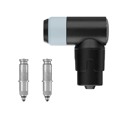 Schwalbe Clik Valve Conversion Set – Bicycle Valve Innovation for Inflating Tyres – Retrofit Kit for Dunlop/DV Valves with Pump Head