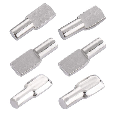 Tbestmax 240 Packs Shelf Pins, 5mm Shelf Support Pegs Spoon Shape Cabinet Furniture