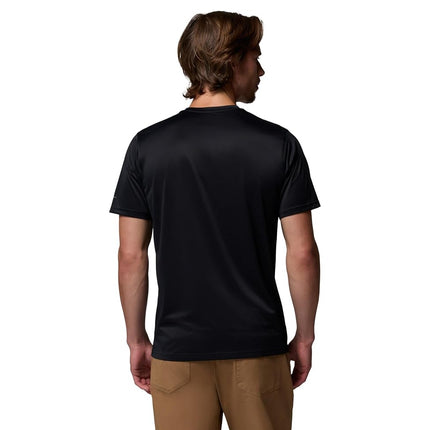 Columbia Men's Hike Crewneck Short Sleeve T-Shirt Black