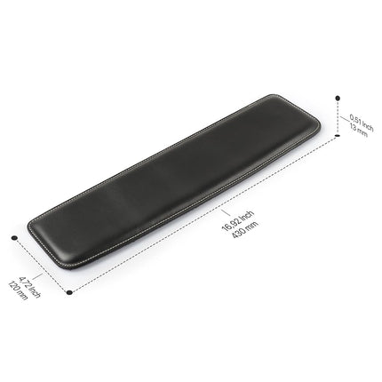 Londo Genuine Leather Keyboard Pad - Premium Ergonomic Support for Comfortable Typing at Work and Home