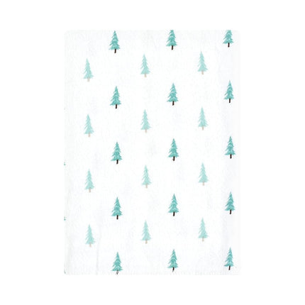 Hudson Baby Unisex Baby Cotton Flannel Burp Cloths Bundle, Neutral Woodland Pals, One Size