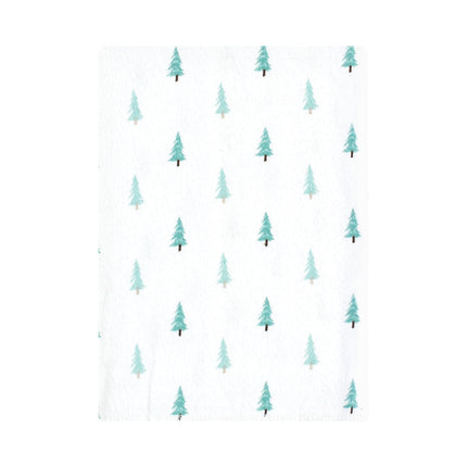 Hudson Baby Unisex Baby Cotton Flannel Burp Cloths Bundle, Neutral Woodland Pals, One Size