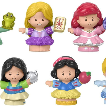 Disney Princess Toddler Toys Little People Gift Set With 6 Character Figures For Pretend Play Ages 18+ Months [Amazon Exclusive]