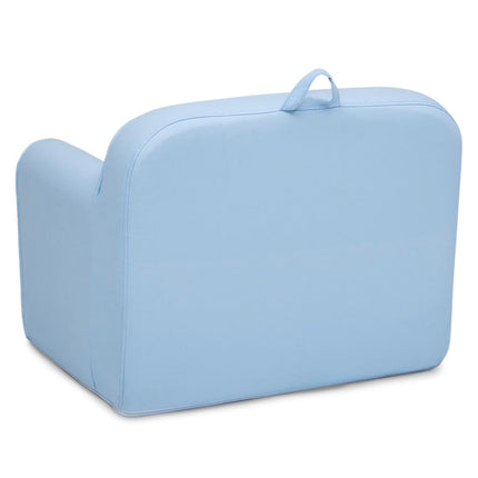 Delta Children Cozee Chair, Powder Blue - Age 18 Months and Up
