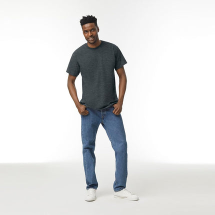 Gildan Men's, Heavy Cotton T-Shirt, Style G5000, Dark Heather, M