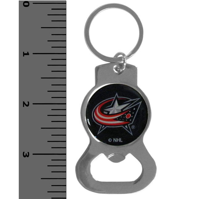 NHL Siskiyou Sports Fan Shop Columbus Blue Jackets Bottle Opener Key Chain One Size Team Color