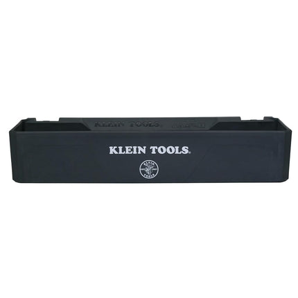KLEIN TOOLS BC701SL Tray Module Rail System Attachment, 25-Pound Load Rating, Catch All Tray, Weather-Resistant Modular Storage for Man Lifts, Scissor Lifts, and Elevated Work Platforms