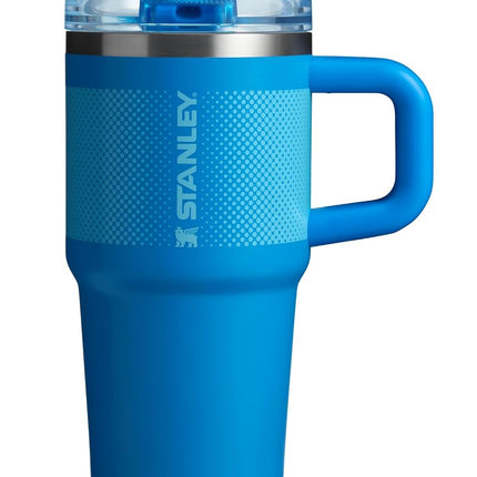 Stanley Quencher ProTour Flip Straw Tumbler | Leakproof Lid, 20 oz, Built-In Straw & Handle, Cup Holder Compatible, Insulated Stainless Steel, BPA-Free, Azure