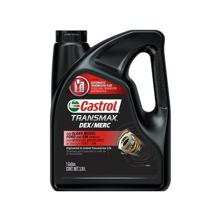 Castrol 03520-3PK Transmax líquido de transmisión automática multivía para vehículos domésticos - 1 galón (paquete de 3)