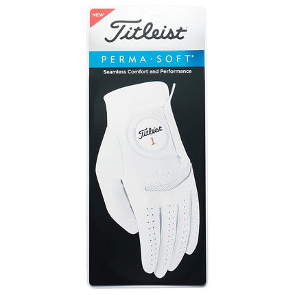 Titleist Perma-Soft Men's Regular Right Pearl, Medium/Large