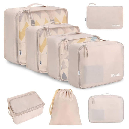 BAGAIL Packing Cubes for Suitcase 8 Set, Lightweig