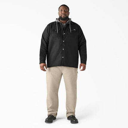 Dickies Fleece Hooded Duck Shirt Jack Relaxed