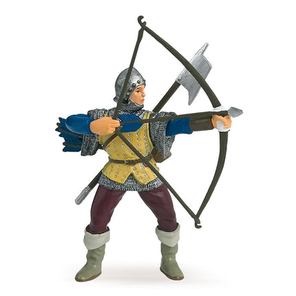 Papo Realistic Blue Archer Figurine Toy, Fantasy C