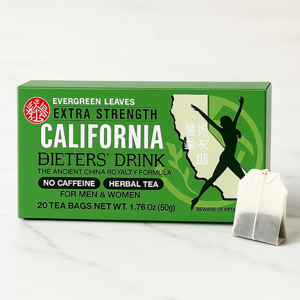 3 CAJAS de TÉ EXTRA FUERTE CALIFORNIA DIETER DRINK (1.76 OZ)