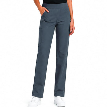 Dickies Women's Temp-iq Bi-Stretch Roll-up Performance Pant, Graphite V1, 14