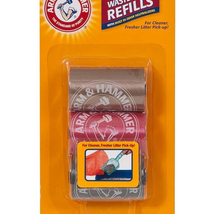 ARM & HAMMER LITTER SCOOP WASTE BAG 3CT REFILLS