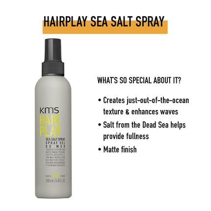 KMS Hair Play Sea Salt Spray 200 ml