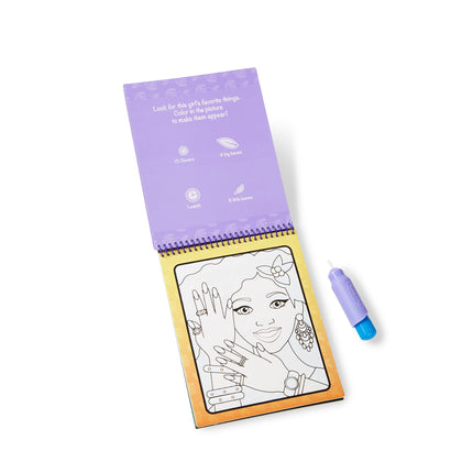Melissa & Doug On the Go Water Wow! Makeup & Manicures