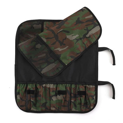 Mercer Culinary, Kit de 5 Piezas para Descuartizar Caza Menor, Camuflaje, Enrollable
