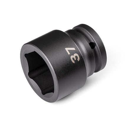 TEKTON 3/4 Inch Drive x 37 mm 6-Point Impact Socket | SID32137