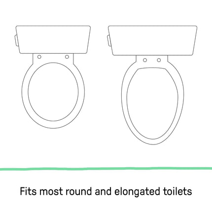 Ingenuity: ity by Ingenuity Flip & Sit Potty Seat (White) – Easy to Set Up & Remove Potty Training Seat That Attaches to Adult Toilet Seat