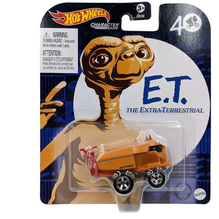 Hot Wheels Character Cars E.T. - El Alien - Coche de Metal a Escala 1:64 - Longitud 6 cm - HDL72