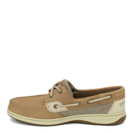 Sperry Womens Bluefish 2-Eye Boat Shoe, Linen Oat, 7.5 US
