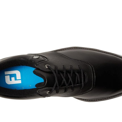 Footjoy Men's Fj Originals Golf Shoe, Black/Black, 7