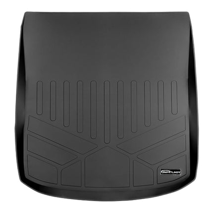 SMARTLINER Alfombrilla de maletero para todo tipo de clima, ajuste personalizado, color negro, para Audi A5 / S5 Sedán/Sportback 2018-2019 solamente