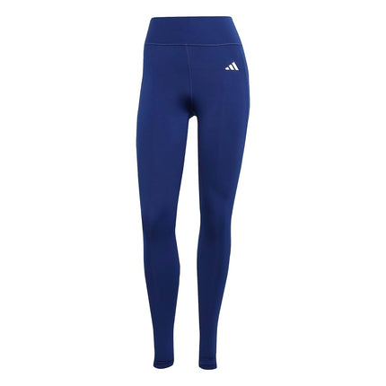 adidas Women's Optime Essentials Stash Pocket Full-Length Training Leggings, Dark Blue/White, S