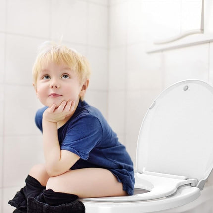 Toddler Toilet Seat with Built-in Potty Seat for Kids
