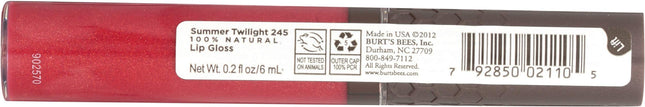 Burt'S Bees Brillo de Labios, Summer Twilight, 0.2 Onzas (Paquete de 3) de Burt'S Bee