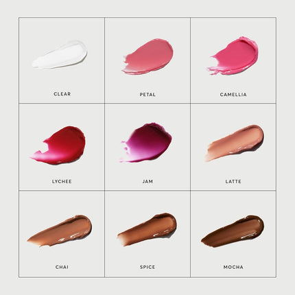 Naturium Phyto-Glow Lip Balm | With Shea Butter & Squalane, Sheer Tinted Colour | 10 ml, Latte